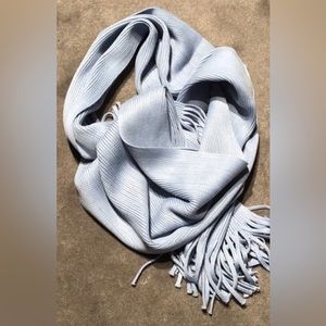 SCARF 100% Baby Blue 60” Long NEW NWOT Unisex Mens Womens
